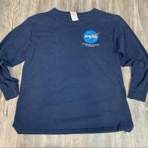 NASA Apollo 50 Year Celebration Long Sleeve Tee Size Medium